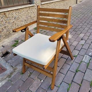 Sandalye Oturum Minderi 40x37x5 - Çeşme, Bodrum, Avşa, Akropol Uyumlu