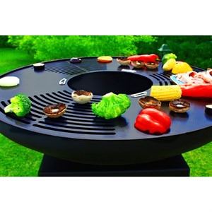 Barbeccu Tezene Lava Izgaralı Barbekü Mangal