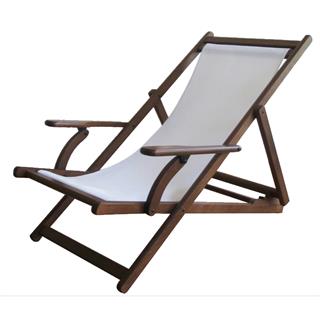 Belek Ahşap Şezlong Set: 2 adet Kademeli Kolçaklı Şezlong + Sehpa