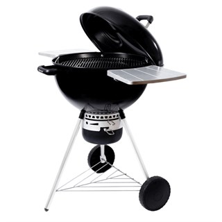 Bürme Partner 55.00 Black Masalı Profesyonel Kömürlü Barbekü - Yuvarlak Tasarım