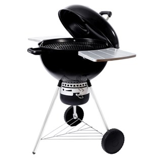 Bürme Partner 45.00 Black Masalı Profesyonel Kömürlü Barbekü - Yuvarlak Tasarım