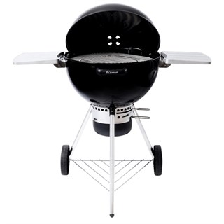 Bürme Partner 55.00 Black Masalı Profesyonel Kömürlü Barbekü - Yuvarlak Tasarım