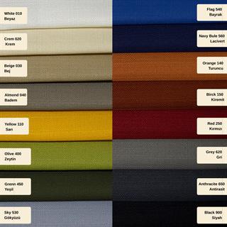 Çamlıca Alüminyum Bench Puf | Bahçe Balkon Teras Oturum Benchi - İstenilen Ölçülerde Üretim