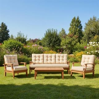 Çengelköy Ahşap Bahçe Balkon Sehpası 70x110 H: 40