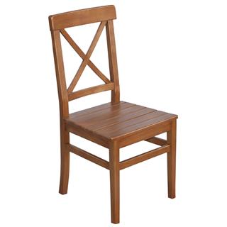 Çeşme Ahşap Bahçe Balkon Sandalyesi -Kolçaksız