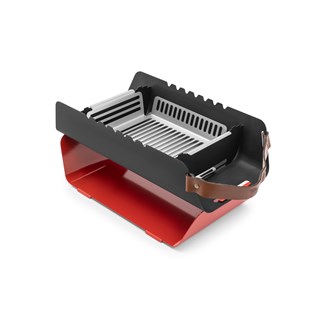 Cheffi Fumo L Çantalı Pratik Mangal Barbekü Kırmızı