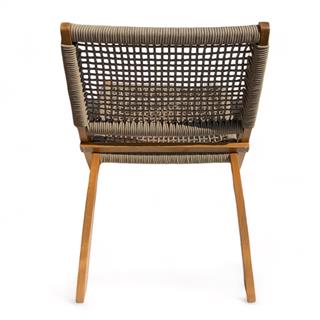 Kandilli Katlanır Plaj Sandalye - Masif Gürgen Ahşap, Örgülü Oturum ve Sırt, Plaj, Havuz Başı, Bahçe Balkon