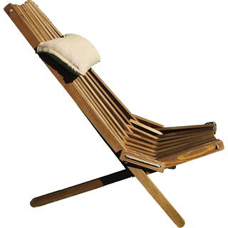 Kapadokya Ahşap Bahçe Balkon Sandalyesi -Kentucky Model