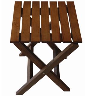 Koli Katlanabilir Ahşap Bahçe Balkon Taburesi