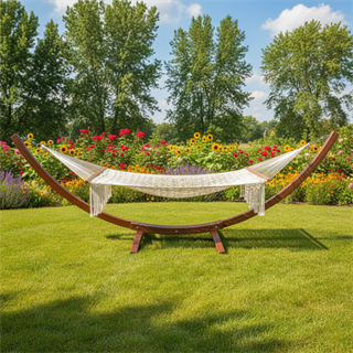 Marmaris Ahşap Gondol Hamak -Güçlü İskelet Yapısı 2 Yıl Garantili