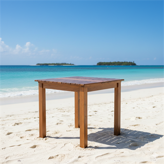 Marmaris MS Ahşap Masa Sandalye Takımları - 2 Kişilik Bahçe Balkon Set, Minderli