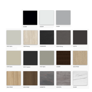 Papatya Ada Sehpa - Compact Tabla & Metal Ayak