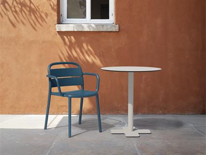 Papatya Balat Sandalye - Kolçaksız Plastik Bahçe, Mutfak, Balkon Sandalyesi