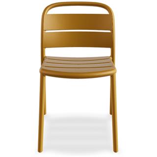 Papatya Balat Sandalye - Kolçaksız Plastik Bahçe, Mutfak, Balkon Sandalyesi