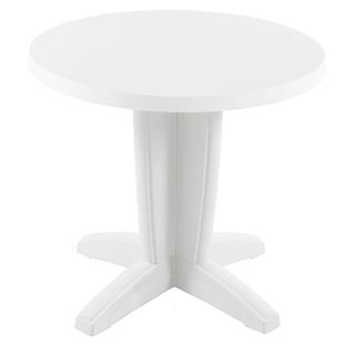 Papatya Bravo 80lik Plastik Masa - Yuvarlak Bahçe Balkon Masası