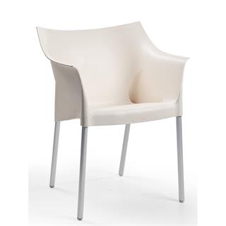 Papatya Casper Plastik Koltuk -Alüminyum Ayaklı Plastik Bahçe Balkon Sandalyesi