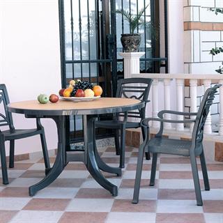 Papatya Commadore Koltuk - Plastik Bahçe Balkon Koltuğu