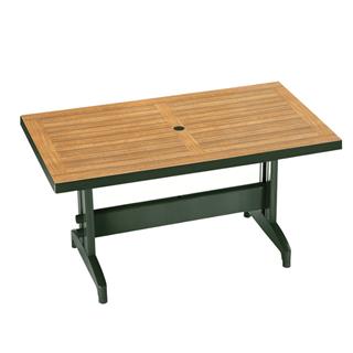 Papatya Diva 80x140 Plastik Masa - 6 Kişilik Bahçe Balkon Masası 