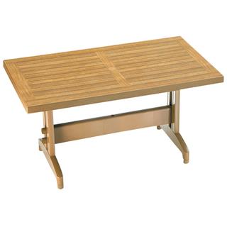 Papatya Diva 80x140 Plastik Masa - 6 Kişilik Bahçe Balkon Masası 
