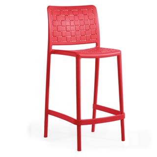 Papatya Fame - S Bar 65 cm Plastik Sandalye Bahçe, Mutfak, Balkon Sandalyesi