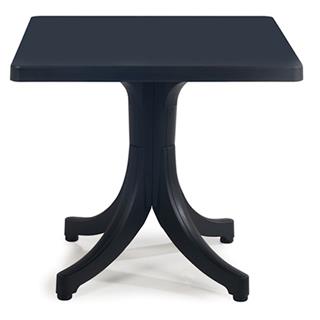 Papatya Favori Plastik Masa - 80x80 Kare Bahçe Balkon Masası