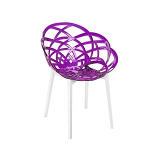 Papatya Flora Plastik Sandalye | Bahçe, Mutfak, Balkon Sandalyesi