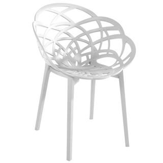 Papatya Flora Plastik Sandalye | Bahçe, Mutfak, Balkon Sandalyesi