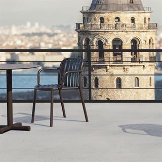 Papatya Galata Plastik Sandalye - Bahçe, Mutfak, Balkon Sandalyesi