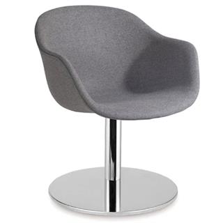 Papatya Globe-K M Soft Koltuk | Metal Ayak - Plastik Oturum | Ev, Ofis, Bahçe Koltuğu