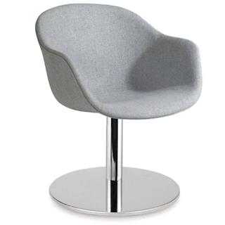 Papatya Globe-K M Soft Koltuk | Metal Ayak - Plastik Oturum | Ev, Ofis, Bahçe Koltuğu