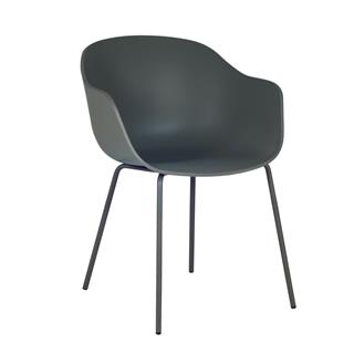 Papatya Globe-K ML Koltuk | Metal Ayak - Plastik Oturum | Ev, Ofis, Bahçe Koltuğu