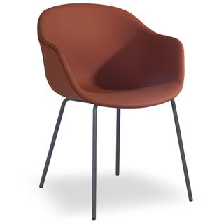 Papatya Globe-K ML Soft Koltuk | Metal Ayak - Plastik Oturum | Ev, Ofis, Bahçe Koltuğu