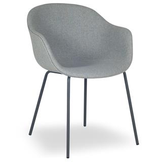 Papatya Globe-K ML Soft Koltuk | Metal Ayak - Plastik Oturum | Ev, Ofis, Bahçe Koltuğu