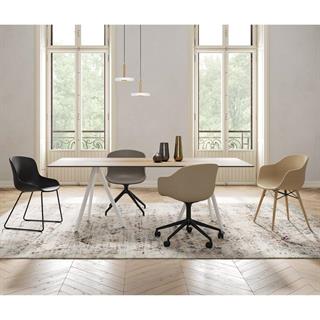 Papatya Globe-K Swivel Soft Döner Koltuk | Metal Ayak - Kumaş Kaplama | Ev Ofis Koltuğu