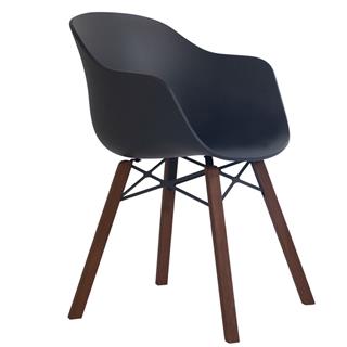 Papatya Globe-K Wox Koltuk | Iroko Ayak - Plastik Oturum | Ev, Ofis, Bahçe Koltuğu