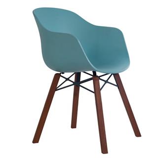 Papatya Globe-K Wox Koltuk | Iroko Ayak - Plastik Oturum | Ev, Ofis, Bahçe Koltuğu