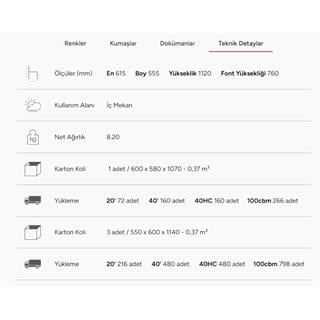 Papatya Globe-S Bar Soft Sandalye | Metal Ayak - Kumaş Oturum | Ev, Ofis, Bahçe Sandalyesi