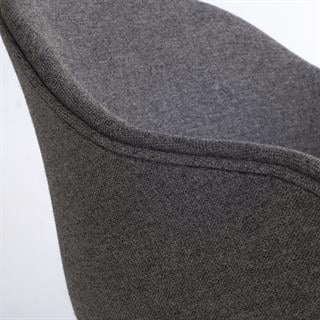 Papatya Globe-S Bar Soft Sandalye | Metal Ayak - Kumaş Oturum | Ev, Ofis, Bahçe Sandalyesi