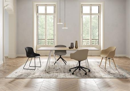 Papatya Globe-S Şef - Tekerlekli Amortisörlü Çalışma Ofis Sandalyesi