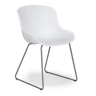 Papatya Globe-S Sled Sandalye | Metal Ayak - Plastik Oturum | Ev, Ofis Sandalye