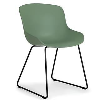 Papatya Globe-S Sled Sandalye | Metal Ayak - Plastik Oturum | Ev, Ofis Sandalye