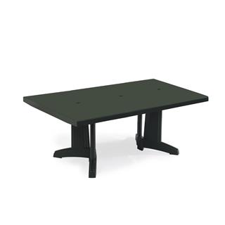 Papatya Katar 1 Plastik Bahçe Balkon Masası 115x180 | 8-10 Kişilik