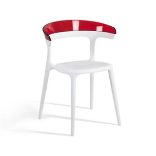 Papatya Luna Plastik Sandalye | Bahçe, Mutfak, Balkon Sandalyesi