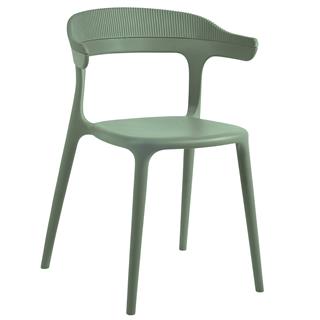Papatya Luna Stripe Plastik Sandalye | Bahçe, Mutfak, Balkon Sandalyesi