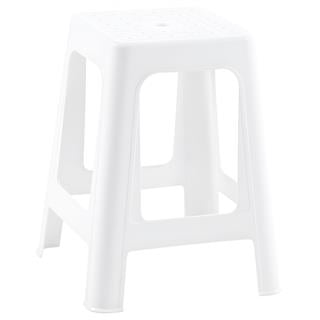 Papatya Mercan Plastik Tabure - Bahçe Balkon Taburesi