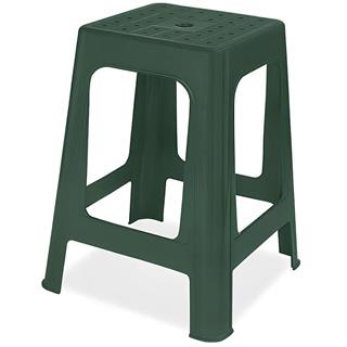 Papatya Mercan Plastik Tabure - Bahçe Balkon Taburesi