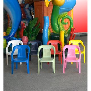 Papatya Mini Koltuk - Plastik Bahçe Balkon Çocuk Koltuğu