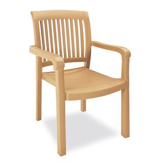 Papatya Mistral Koltuk - Plastik Bahçe Balkon Koltuğu