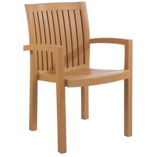 Papatya Neta Koltuk - Plastik Bahçe Balkon Koltuğu