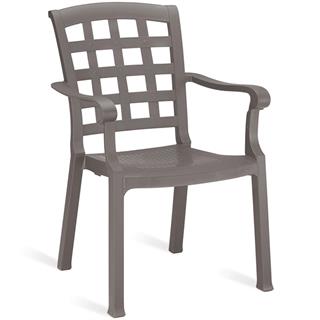 Papatya Pasha Koltuk - Plastik Bahçe Balkon Koltuğu